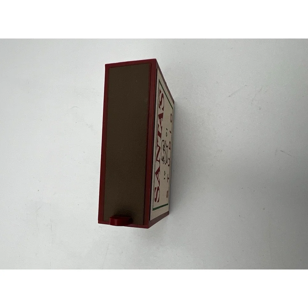 Vintage 1991 Hallmark Christmas Ornament Matchbox Memories Santas Studio‎